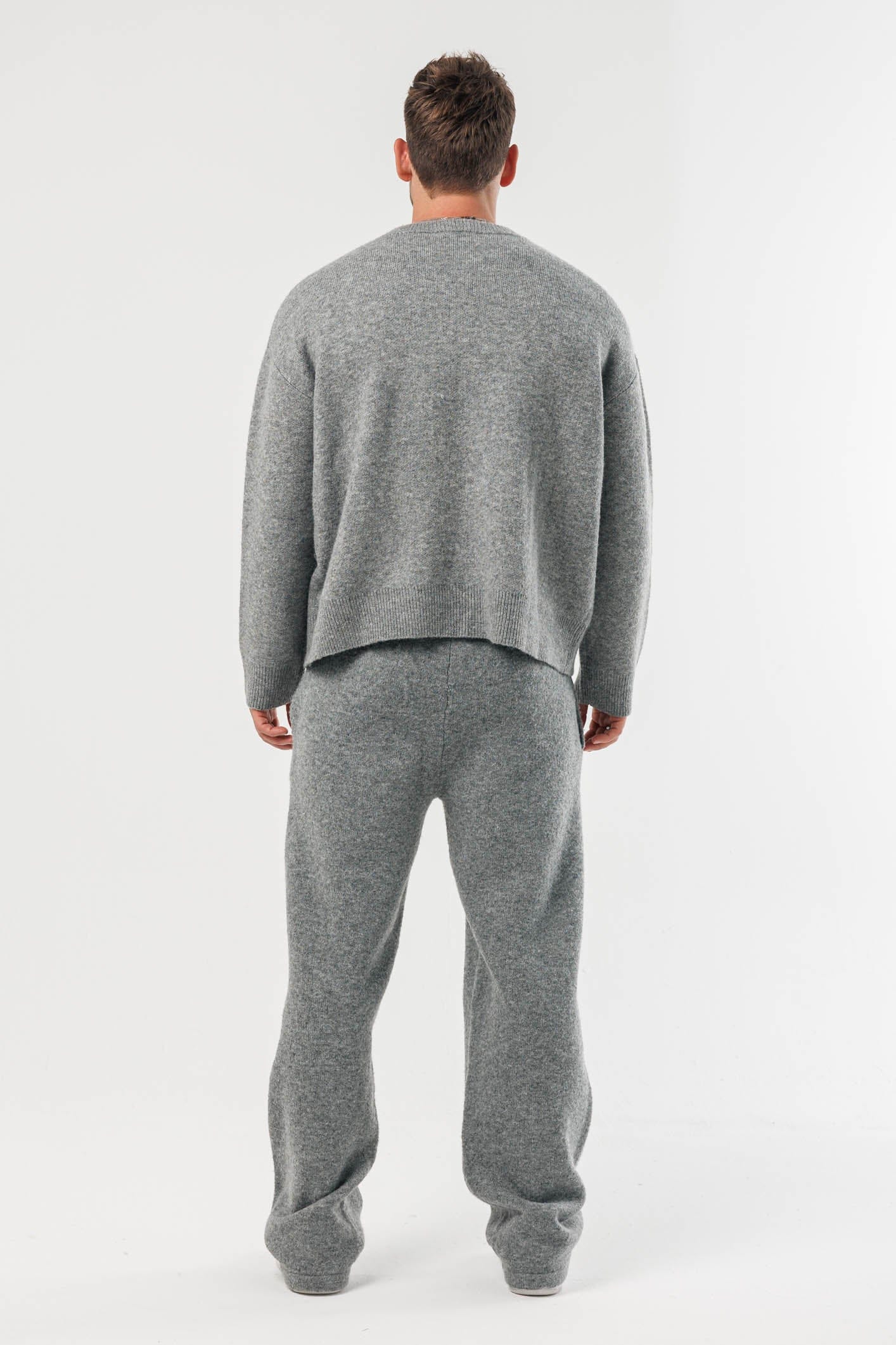 Knit Sweater — Grey Marl