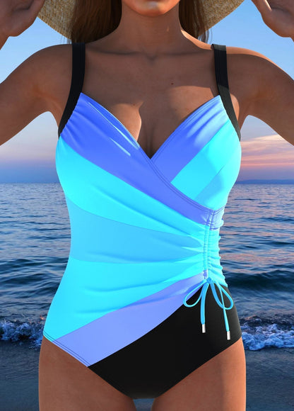 Mayte | Crossover Tummy-Control Swimsuit