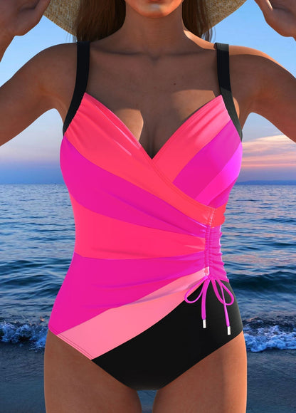 Mayte | Crossover Tummy-Control Swimsuit