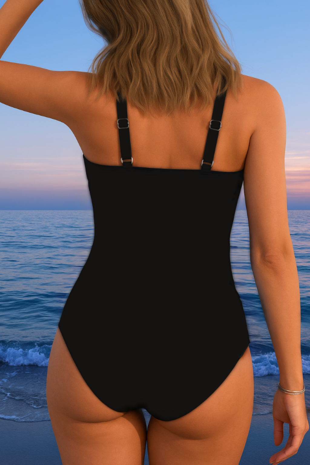 Mayte | Crossover Tummy-Control Swimsuit