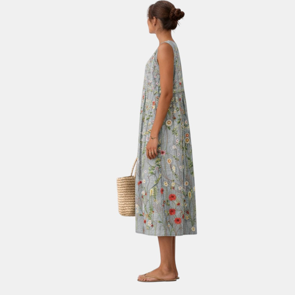 Marta everyday midi dress – back