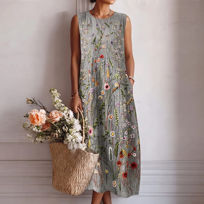Marta everyday midi dress – front