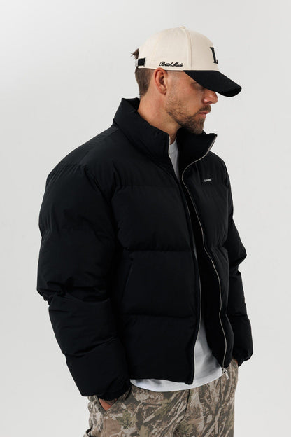 Legend Initial Logo Cap — Black