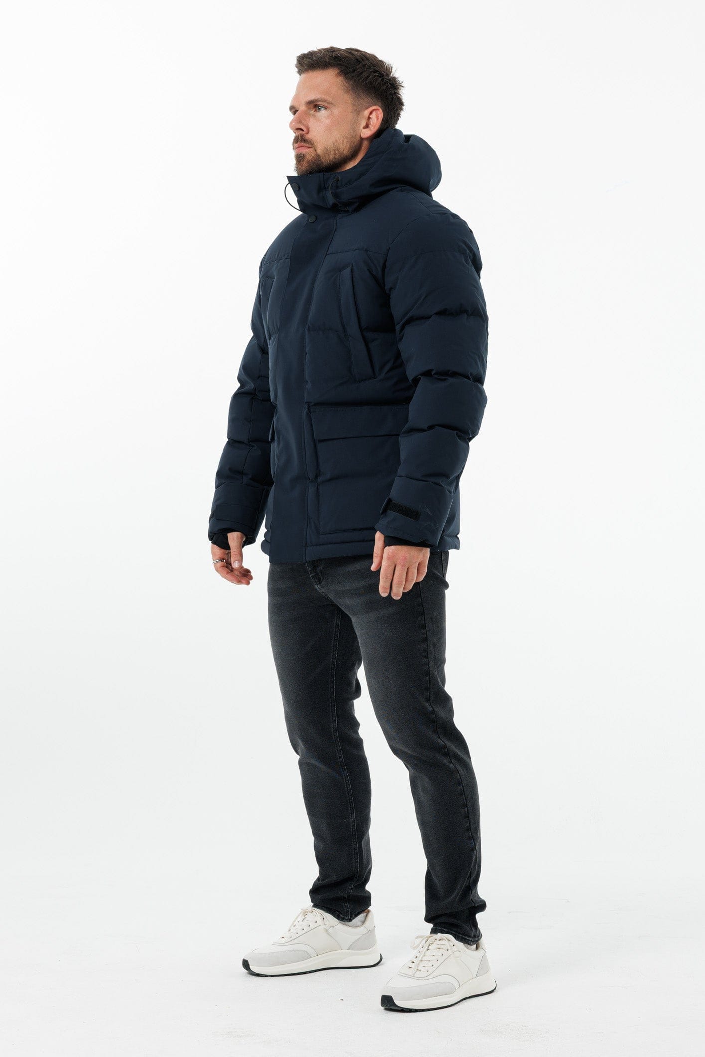 Parka Jacket — Navy