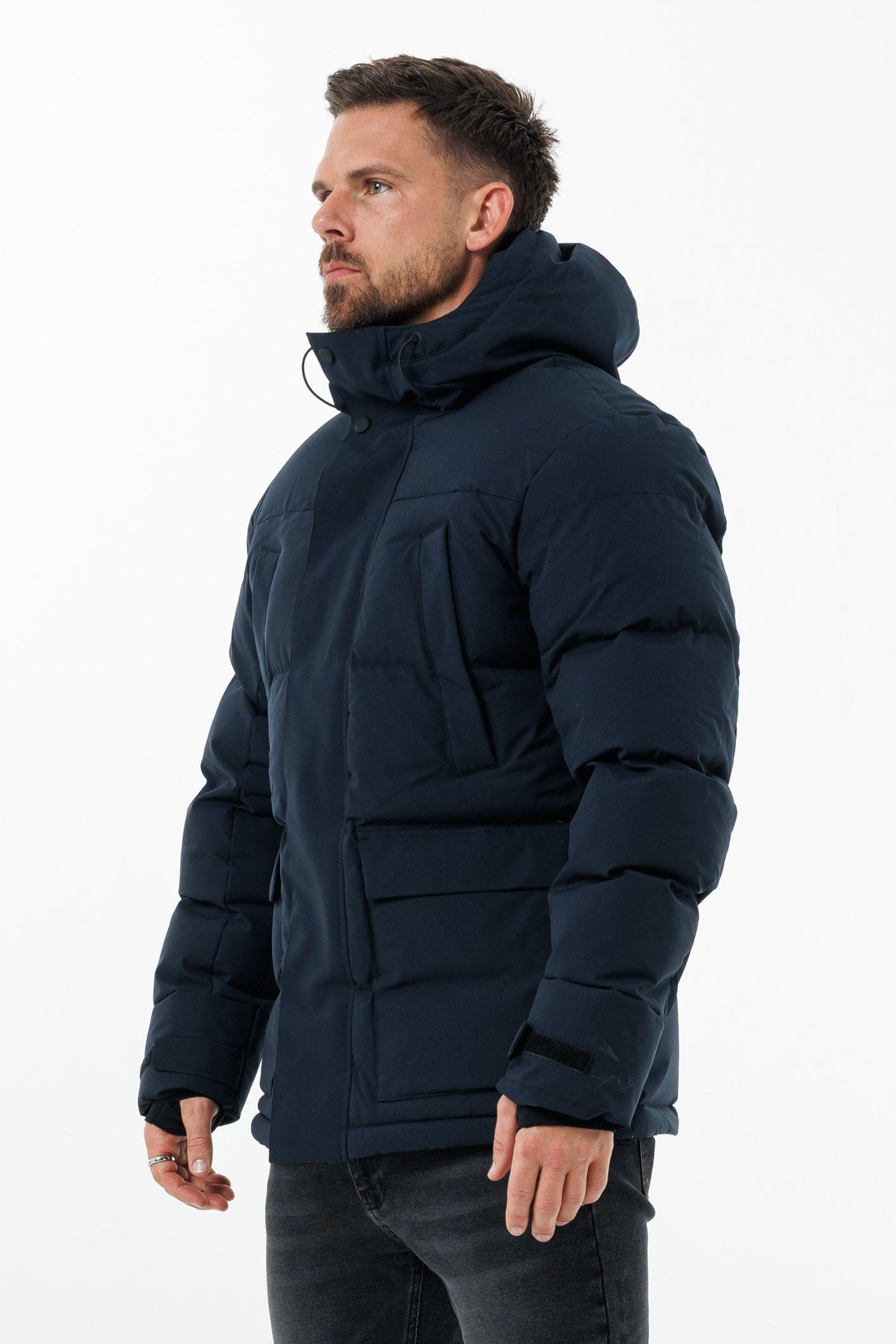 Parka Jacket — Navy