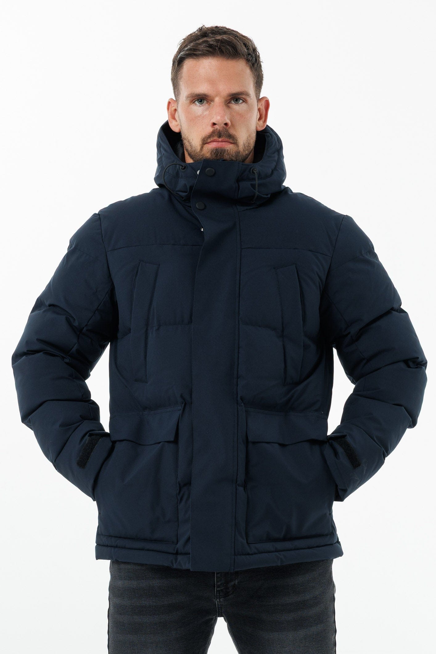 Parka Jacket — Navy