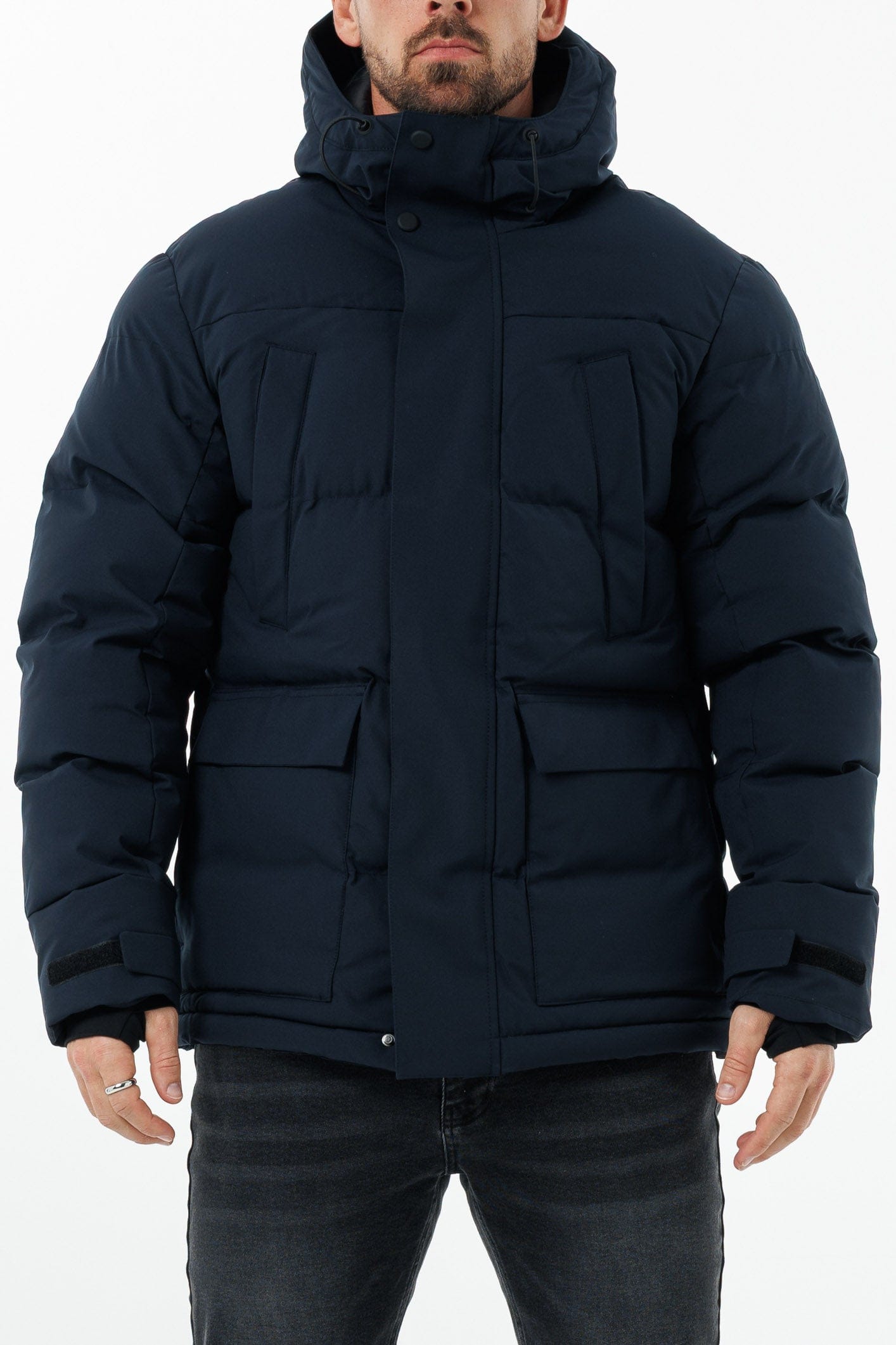 Parka Jacket — Navy