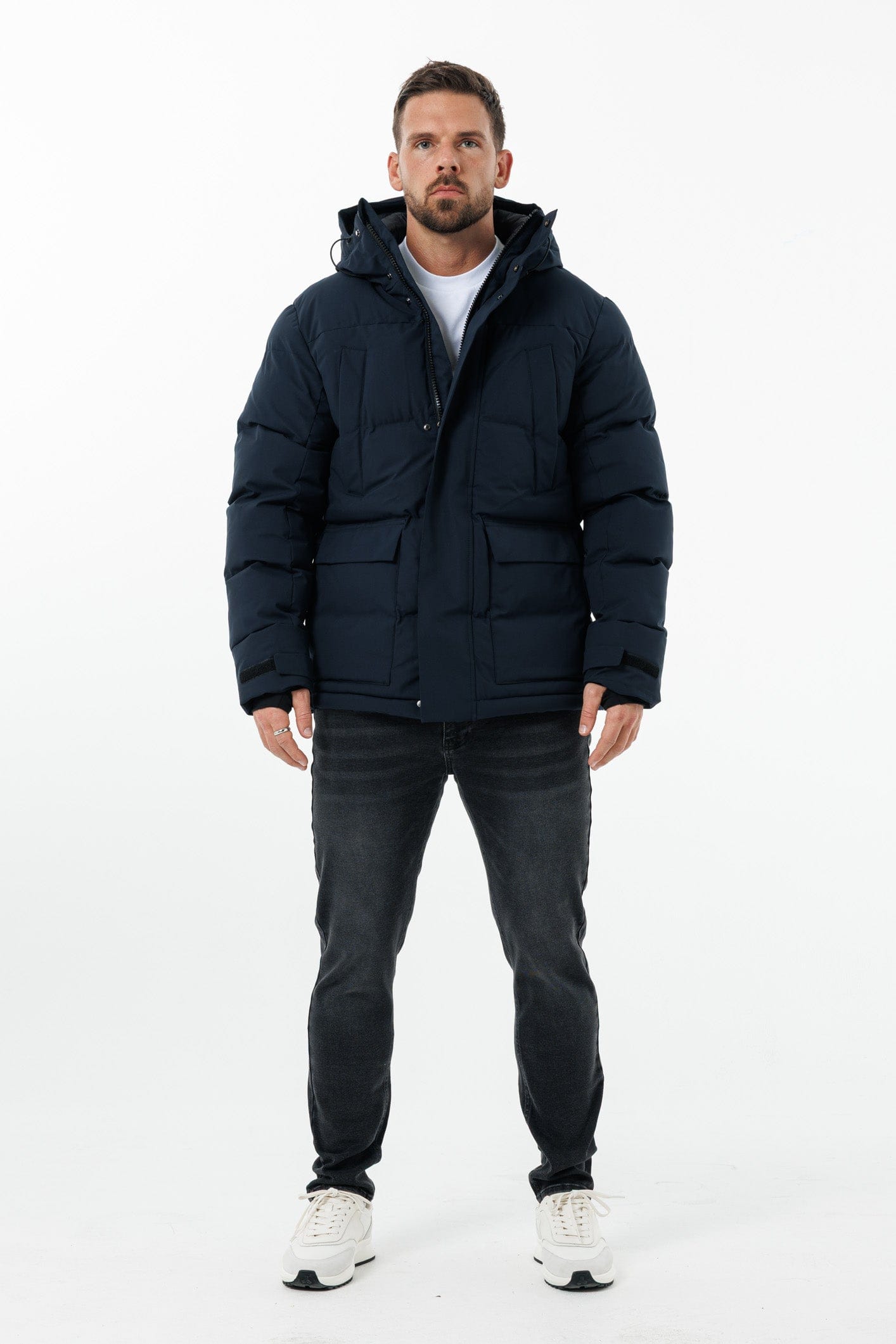 Parka Jacket — Navy