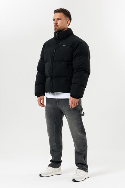 Puffer Jacket — Black