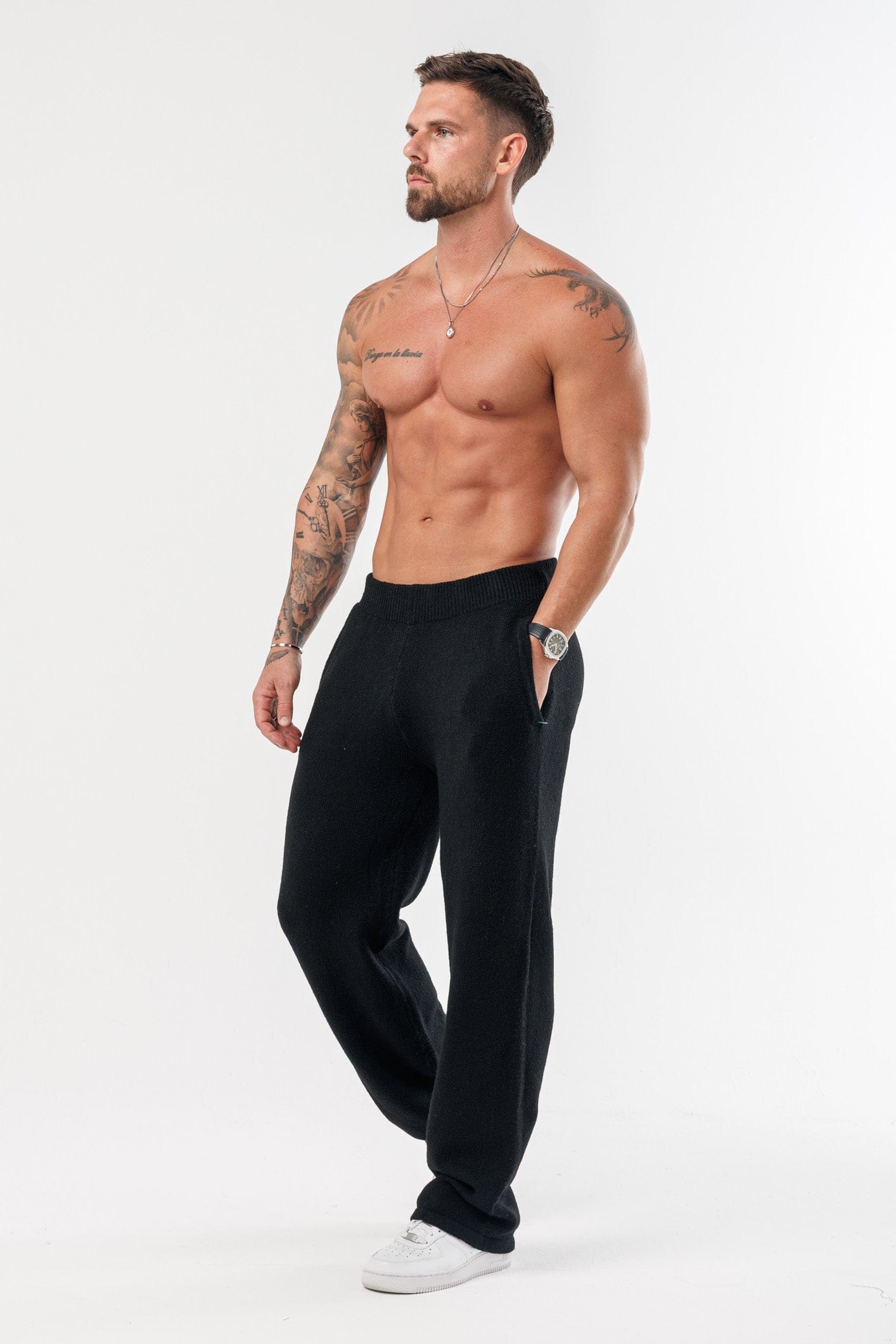 Knit Jogger — Black