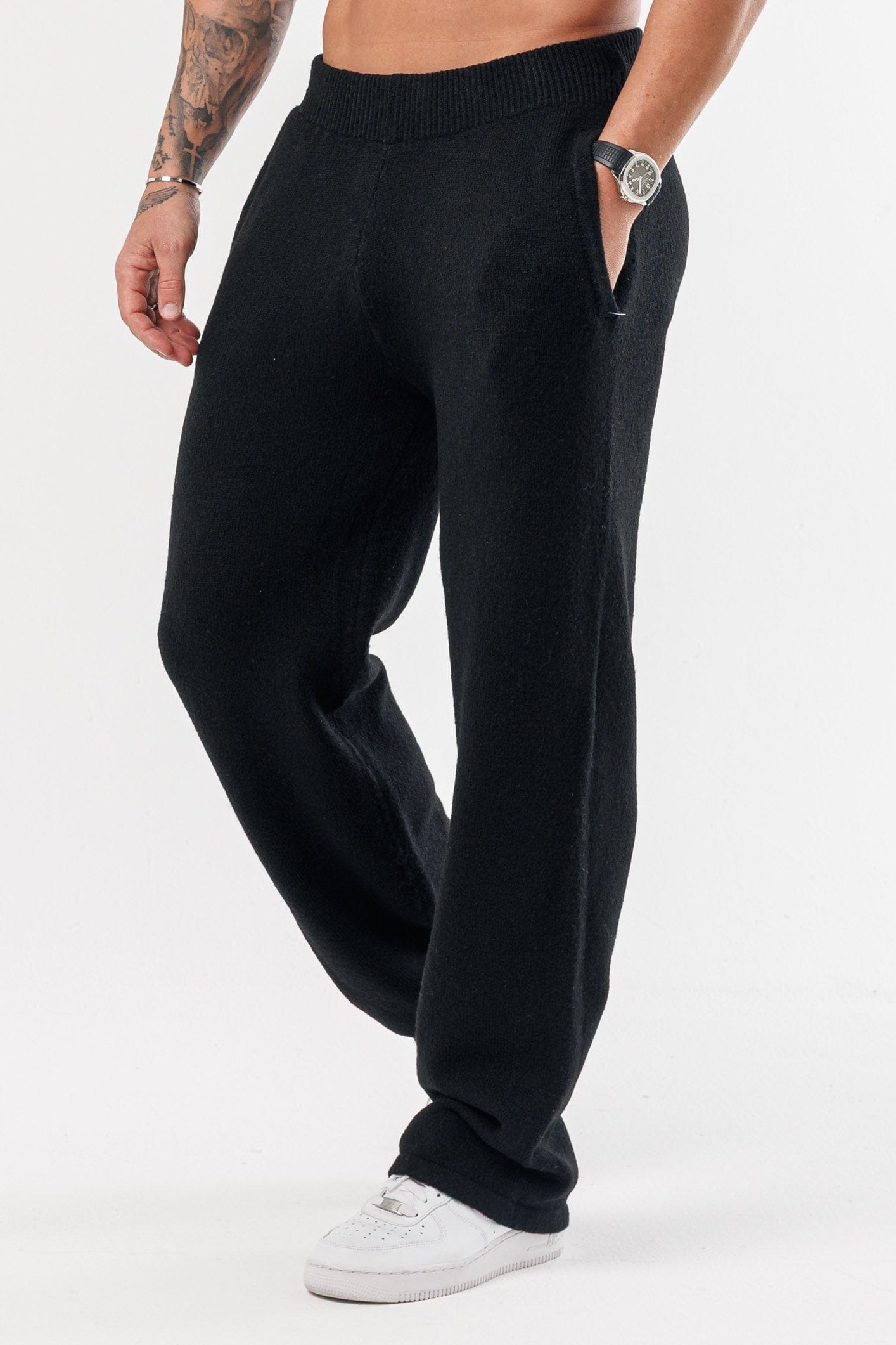 Knit Jogger — Black
