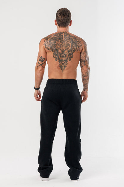 Knit Jogger — Black