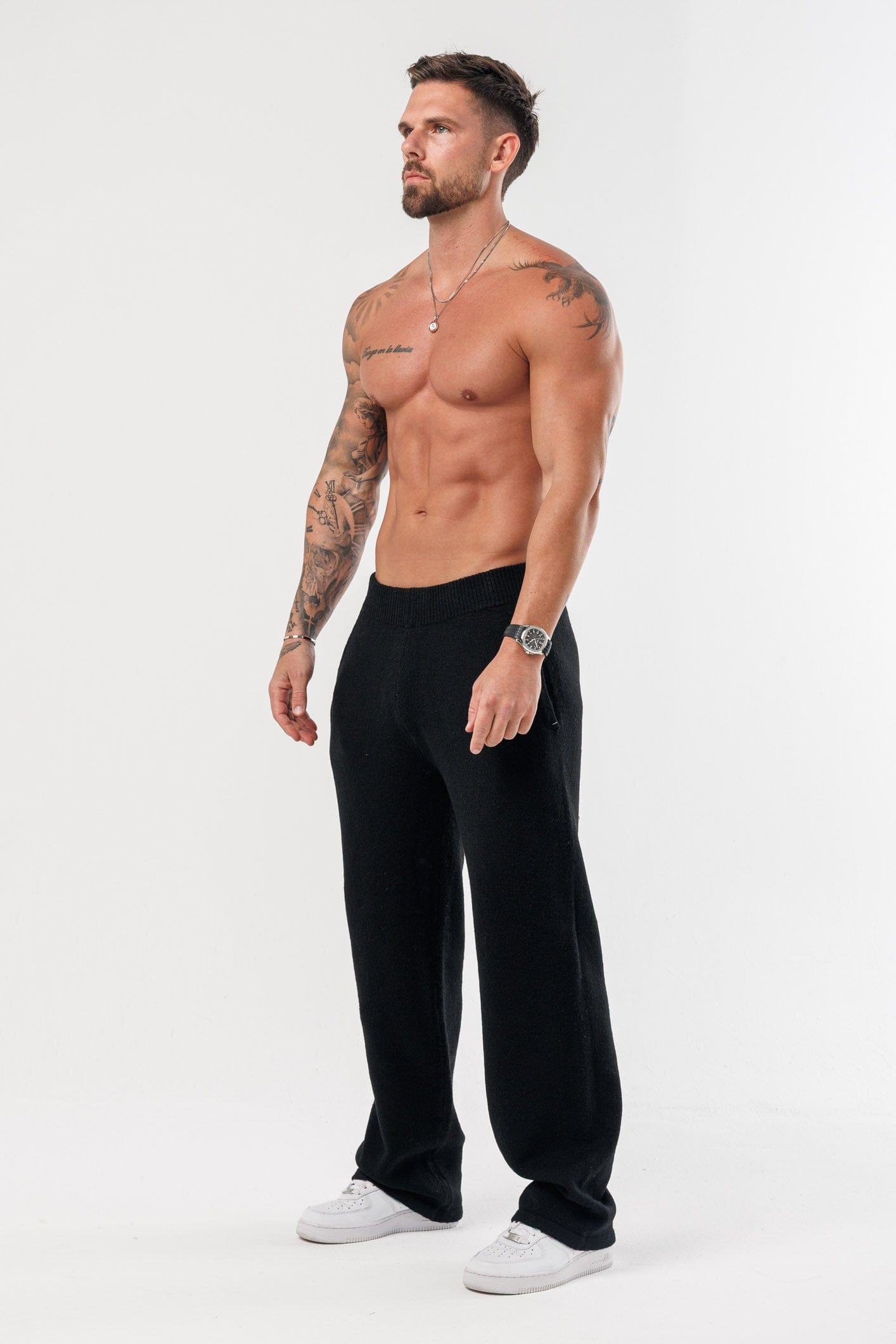 Knit Jogger — Black