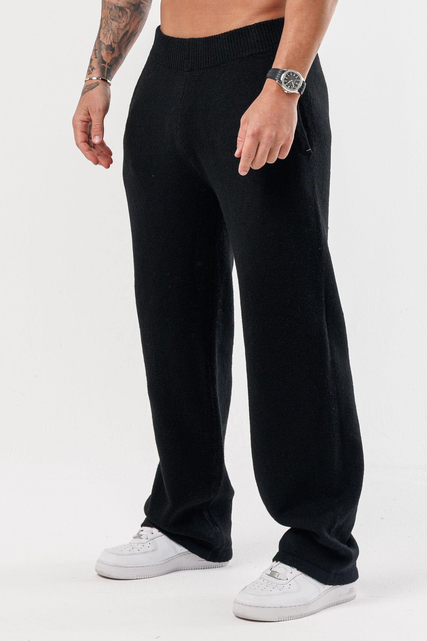 Knit Jogger — Black