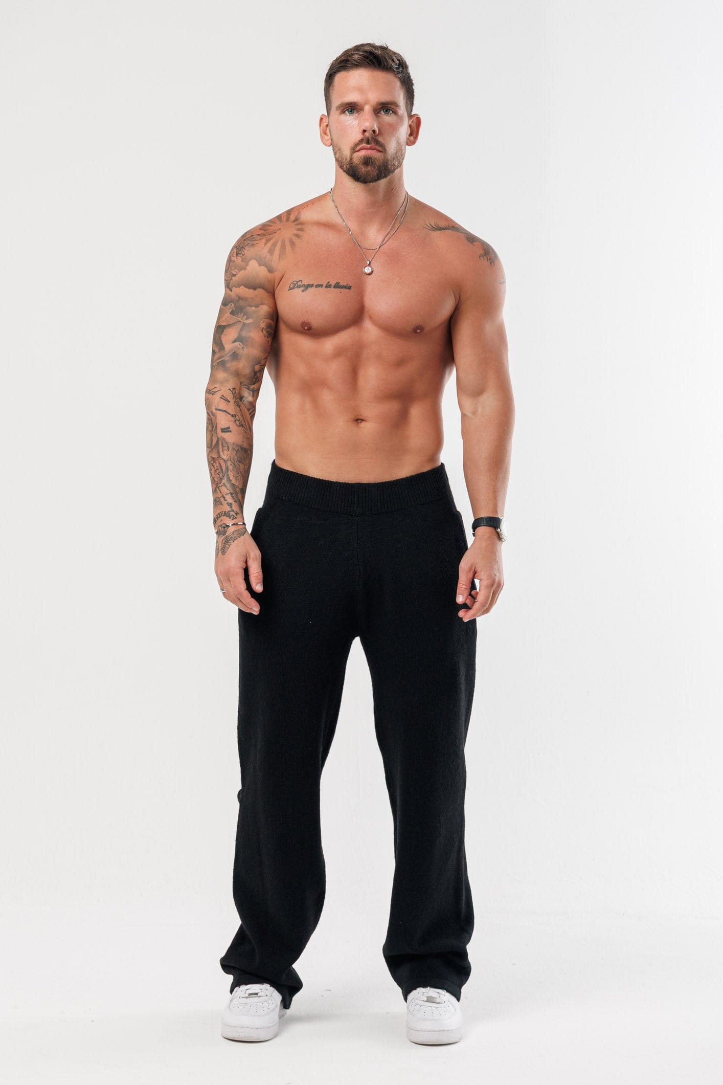 Knit Jogger — Black