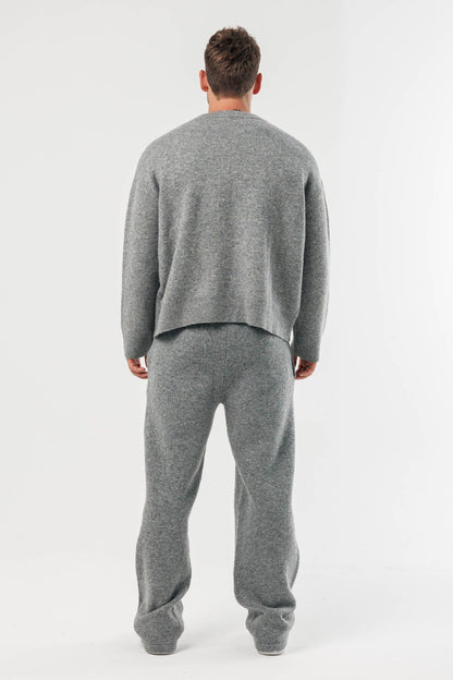 Knit Sweater — Grey Marl