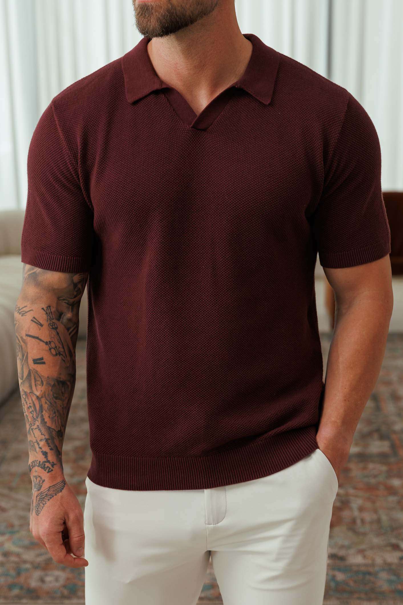 Coast Polo — Burgundy