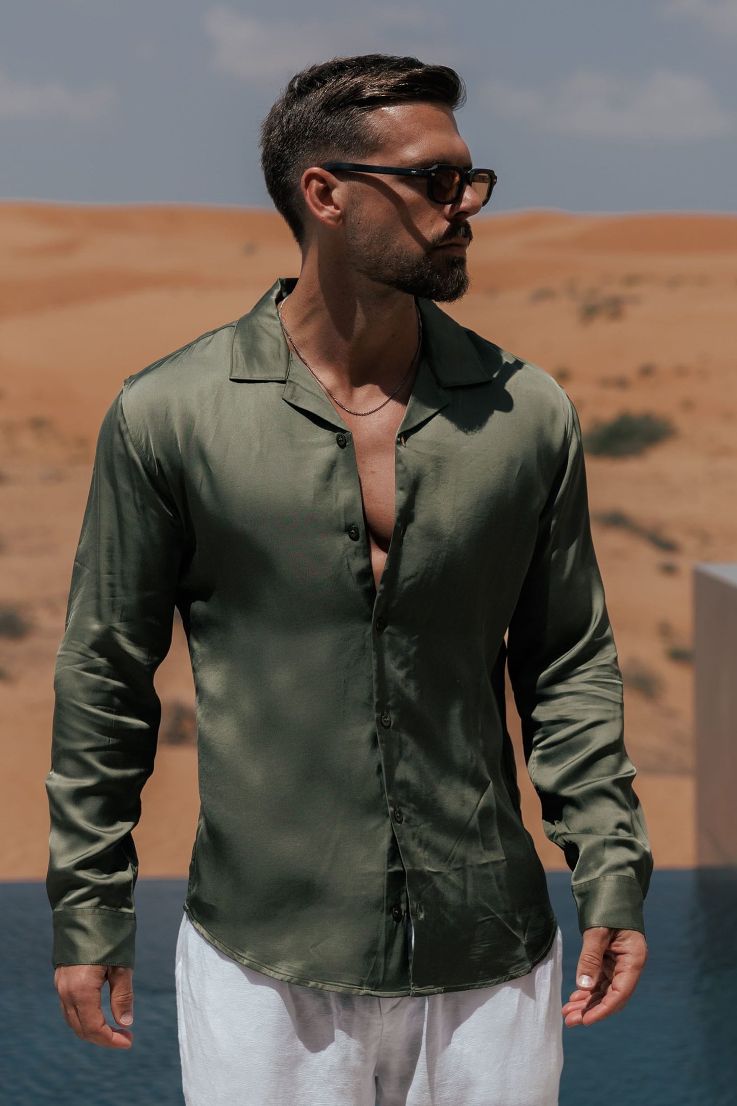 Flow Shirt — Olive