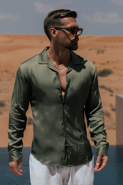 Flow Shirt — Olive