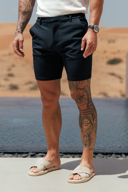 Hybrid Short — Navy