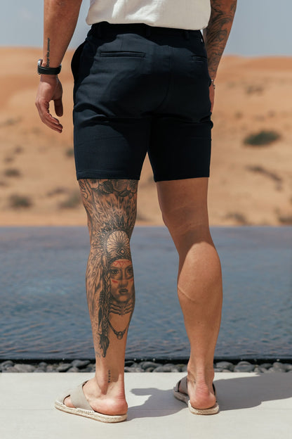 Hybrid Short — Navy