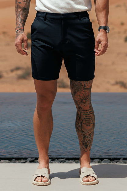 Hybrid Short — Navy