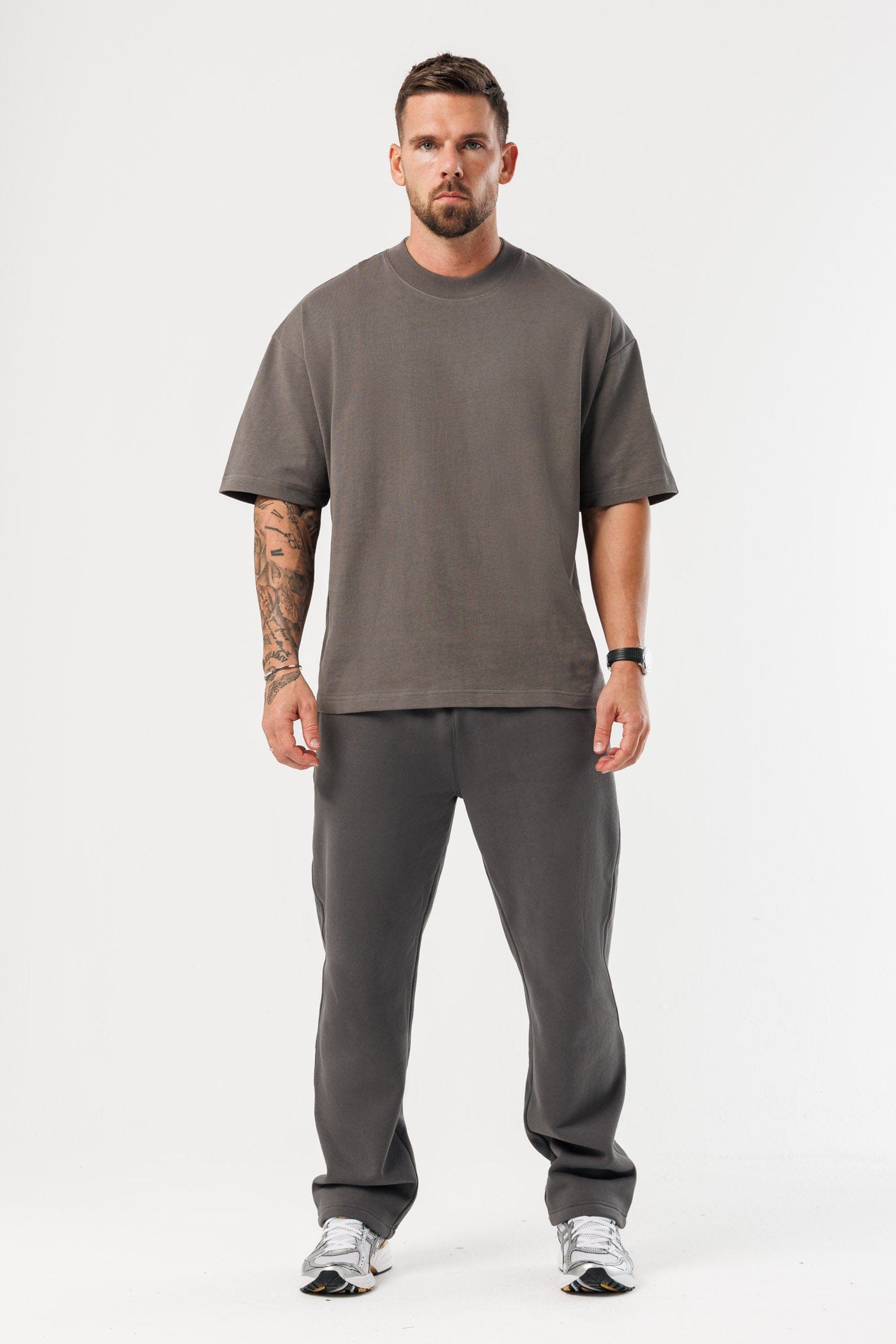 Oversized T-Shirt — Vintage Khaki