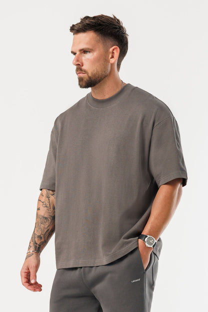 Oversized T-Shirt — Vintage Khaki
