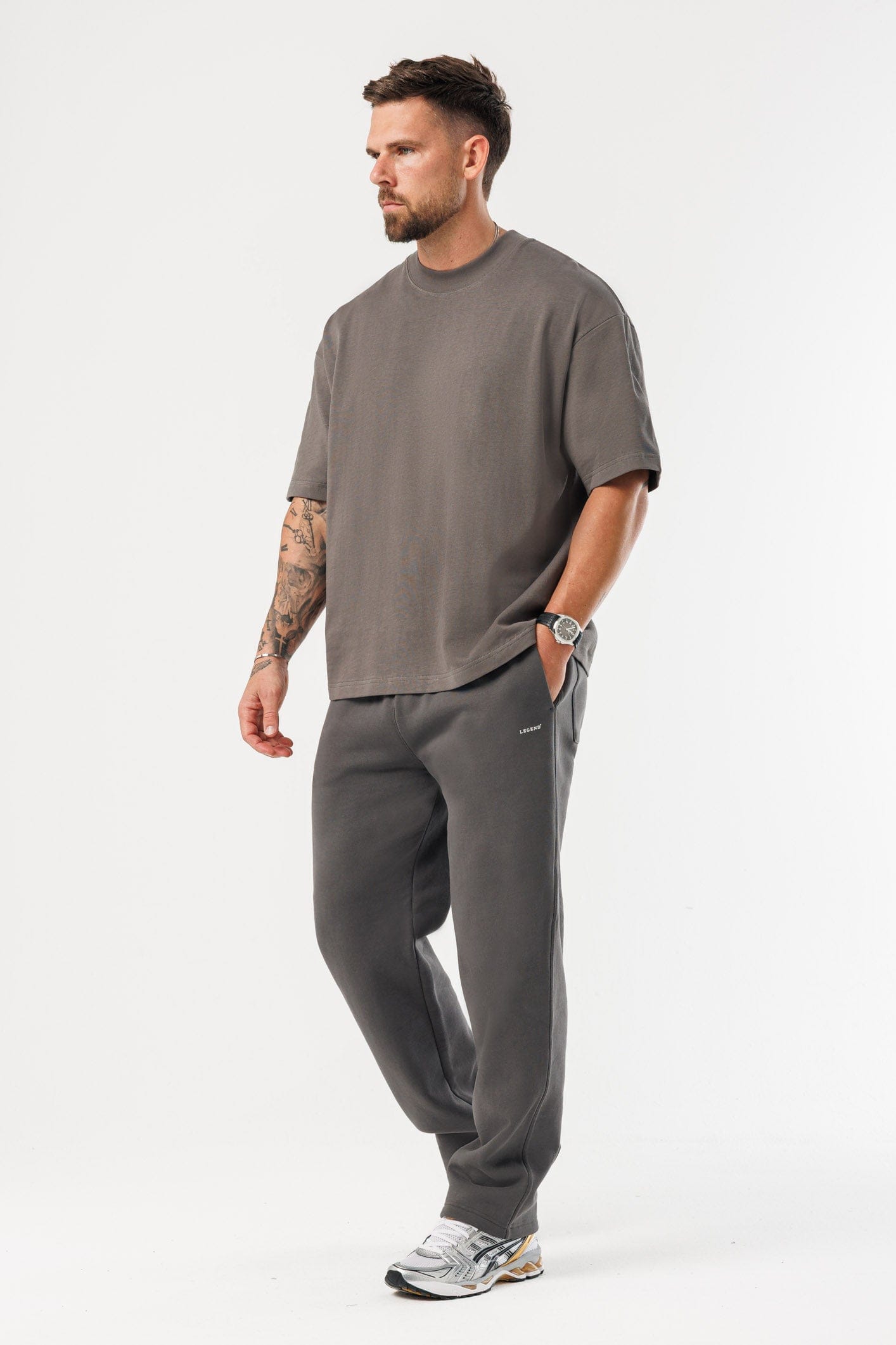Oversized T-Shirt — Vintage Khaki
