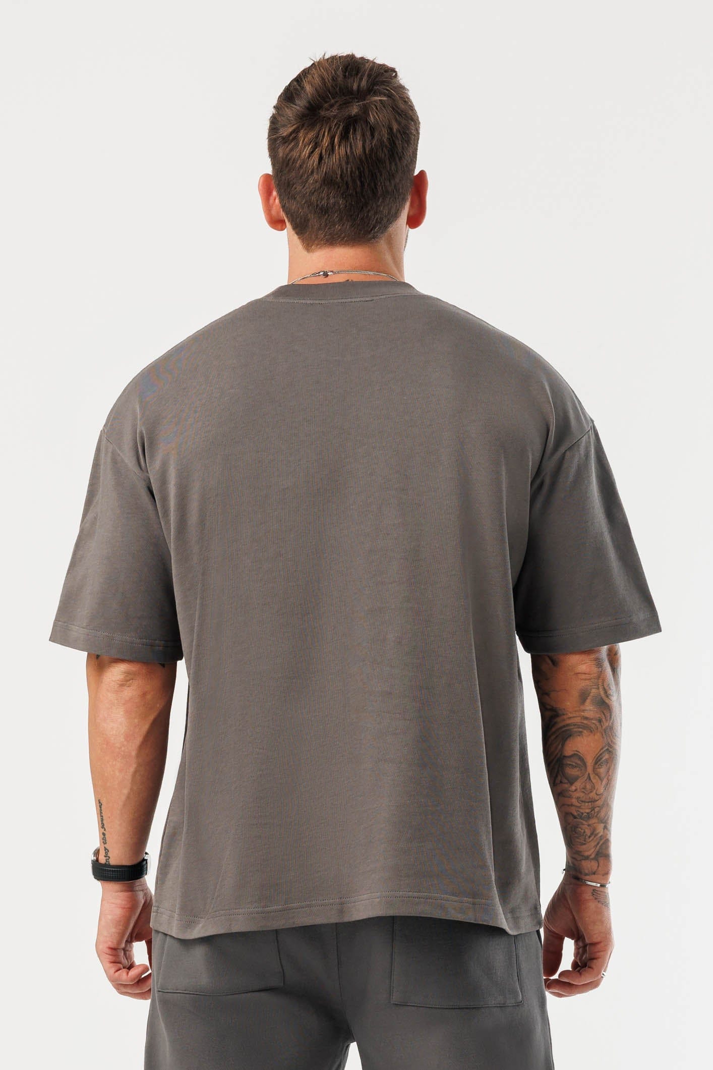 Oversized T-Shirt — Vintage Khaki