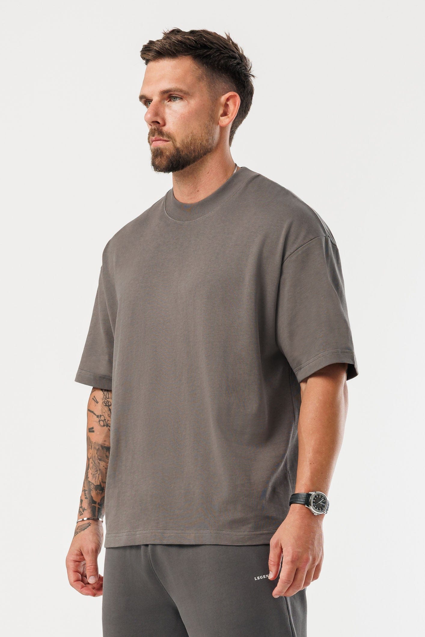 Oversized T-Shirt — Vintage Khaki