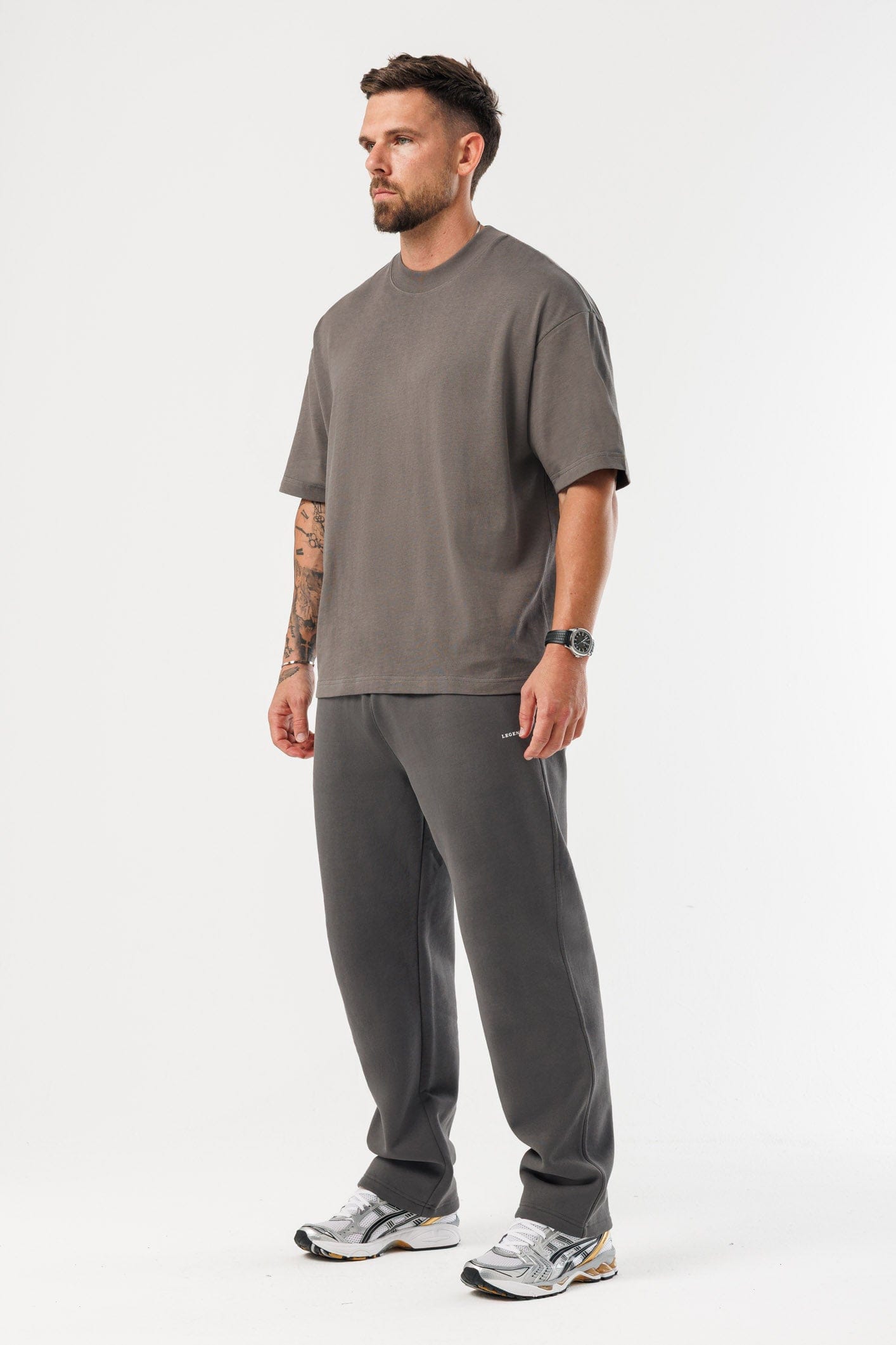 Oversized T-Shirt — Vintage Khaki